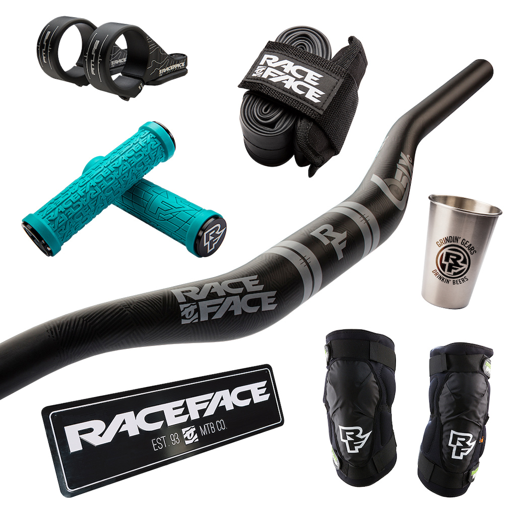 Win this Race Face Price Pack including;
Atlas Direct Mount Stem
Tool wrap
Grippler Grips
6Six Carbon Handlebar
Race Face tin sign and stainless cup
Ambush Knee Pads