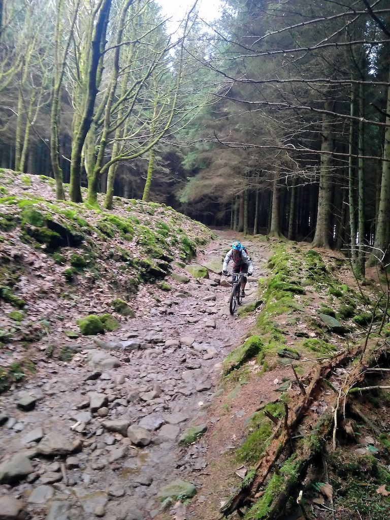 Day One. Saturday started pretty wet and windy and turned up dirty, but a good ride.