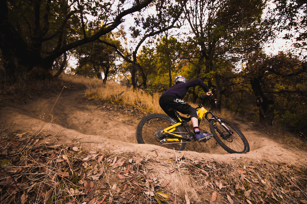 sick photo of me on a berm. photo: max manwaring