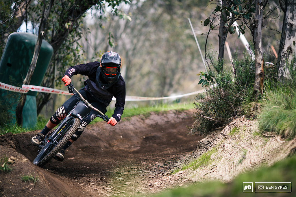 U17 King of Cannonball Tyson Richens on track during practice.