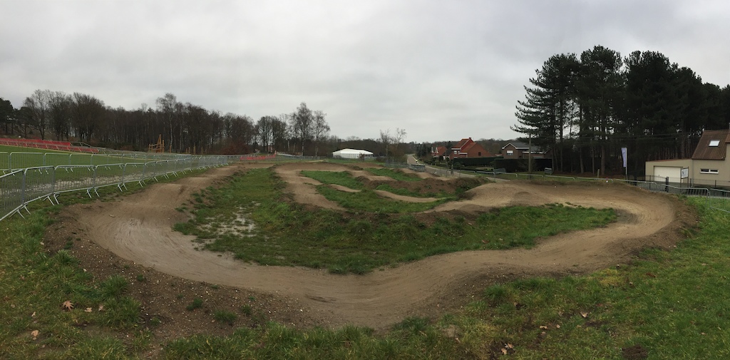 The Pump Track at the Sven Nys Cycling Center