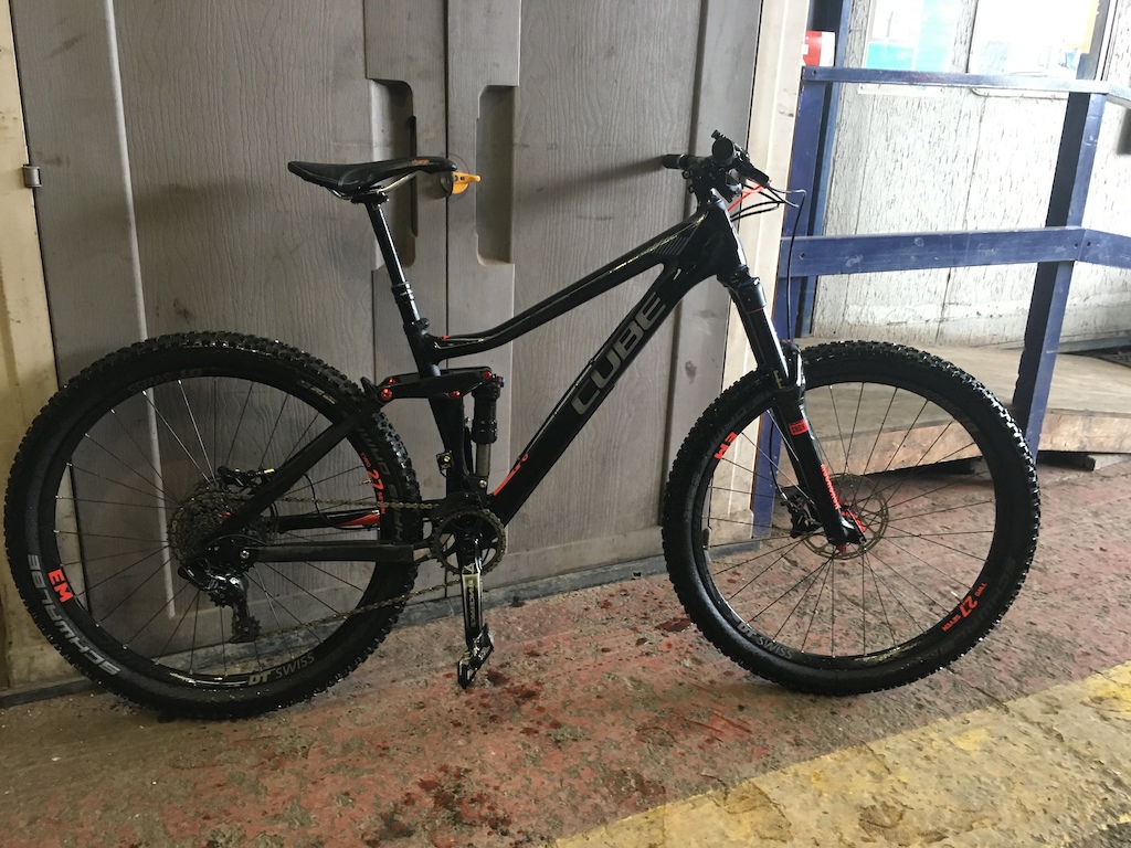 2015 Cube Stereo 140 HPC Carbon - 18inch