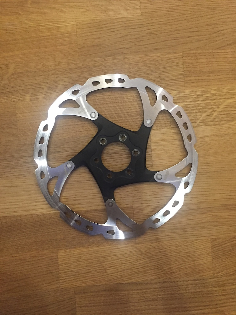 2017 [BARELY USED] Shimano XT RT-76 6 Disc Rotor - 180mm
