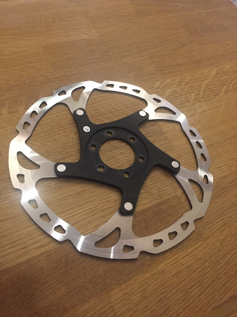 2017 [BARELY USED] Shimano XT RT-76 6 Disc Rotor - 180mm
