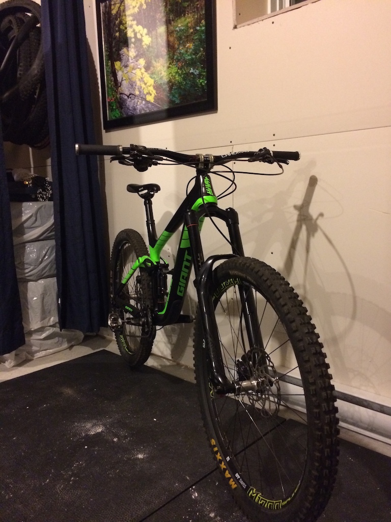 2016 Giant Reign Advanced 1 - with new frame