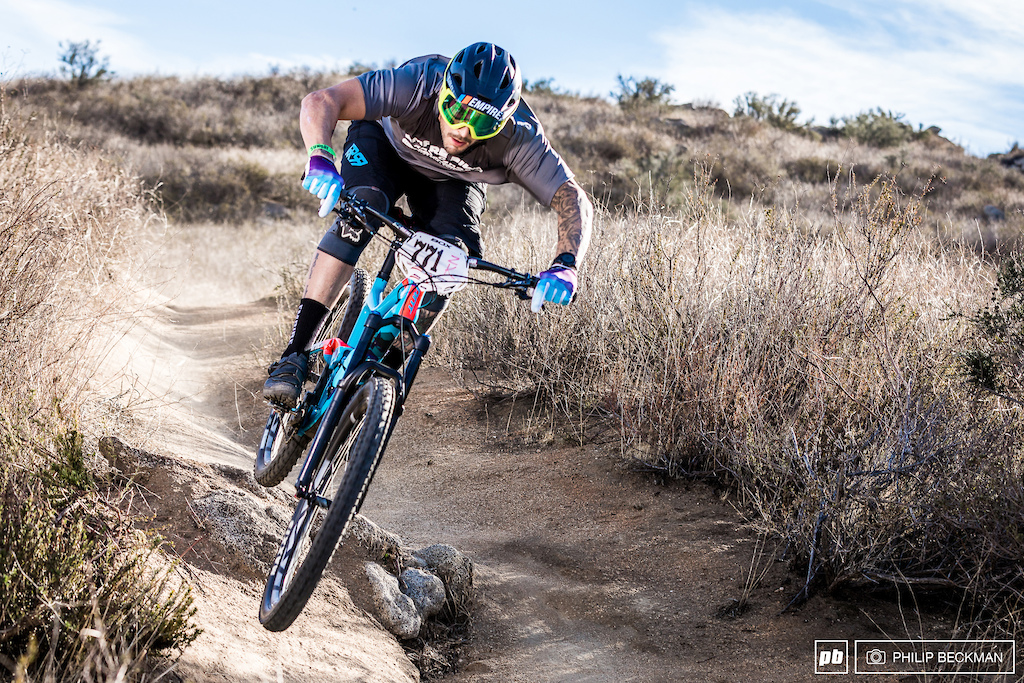 Topping the Enduro charts by four seconds was Empire Bikes-backed Cody Masson.