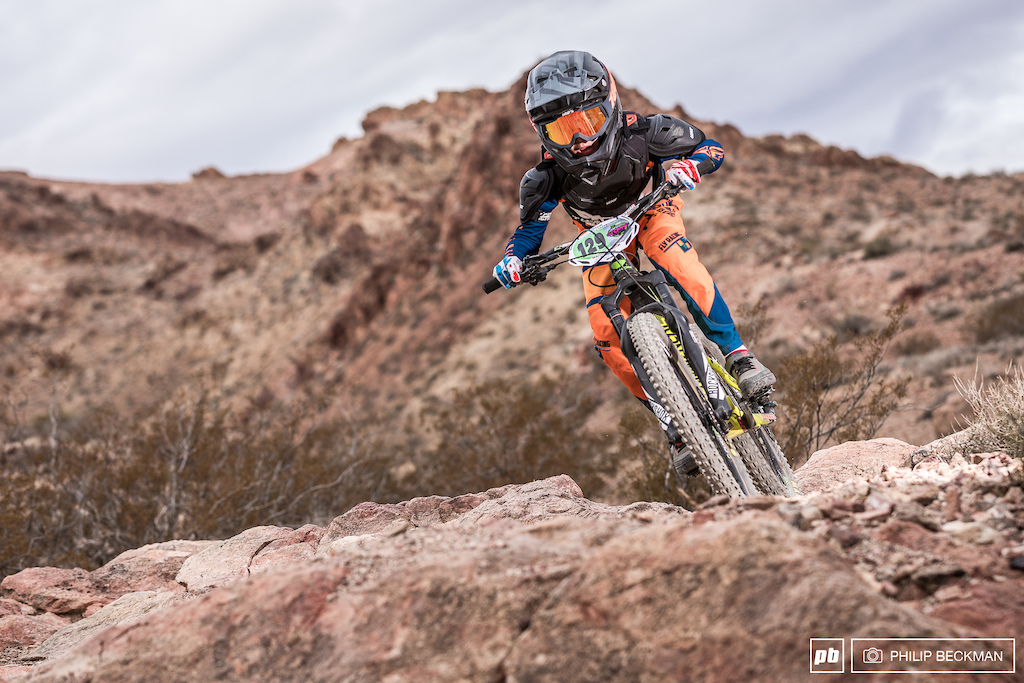 There were a lot of groms on hand at Bootleg. Mason Salazar (Purely Dental/RIDE Cyclery) had the Enduro wired, winning the Junior Men's 11-12 class.