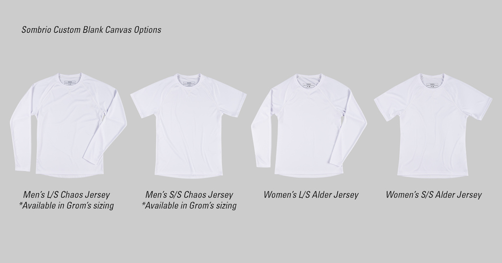 Sombrio Custom Jersey Styles