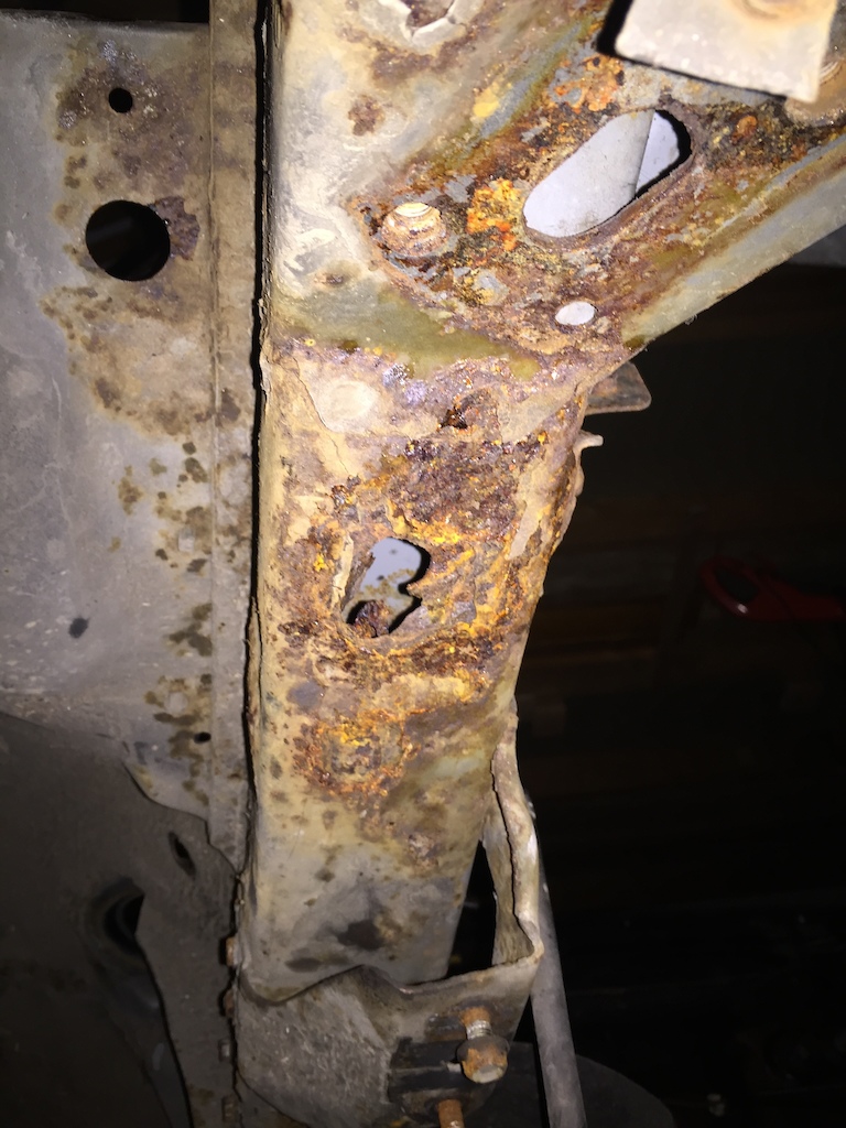 chassis rail rot