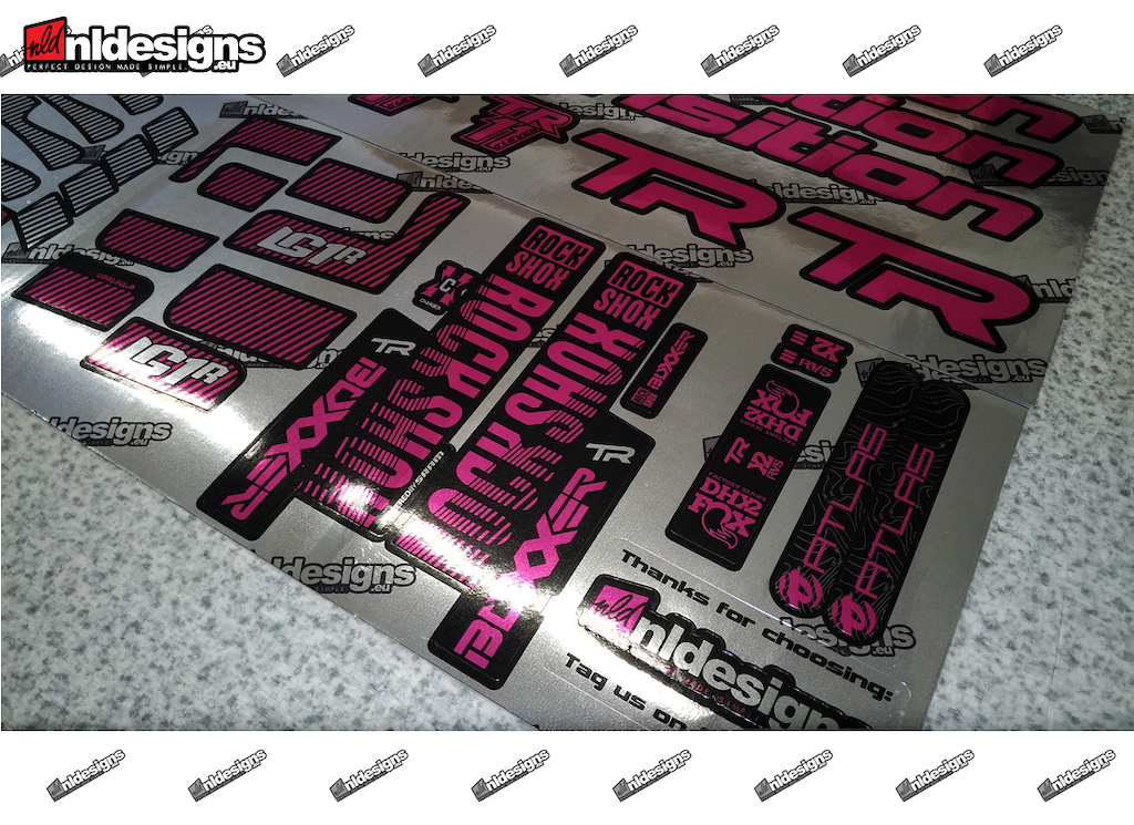 Rock Shox Boxxer decal