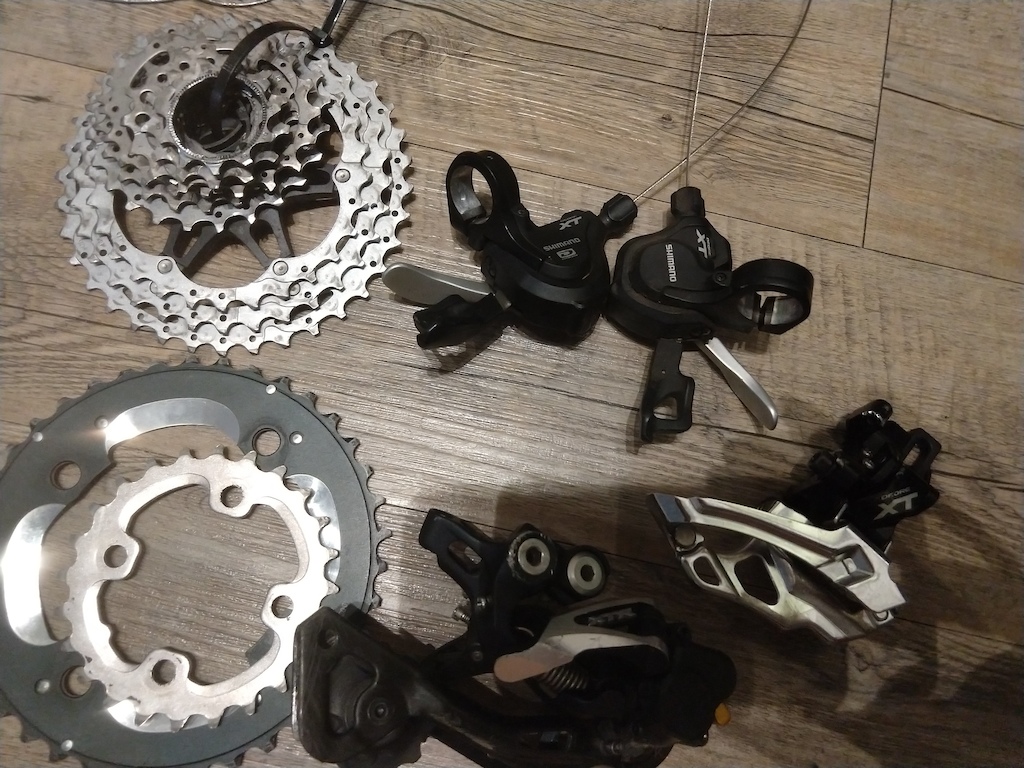 Front/rear derailleurs and m780 shifters.

have individual photos if wanted.