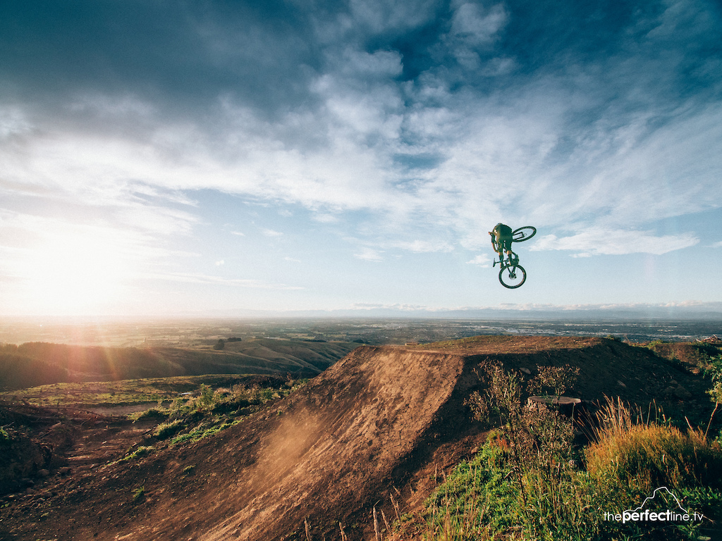 Tyler Brooker clocking up the steeze miles on Airtearoa airlines at Christchurch Adventure Park - New Zealand