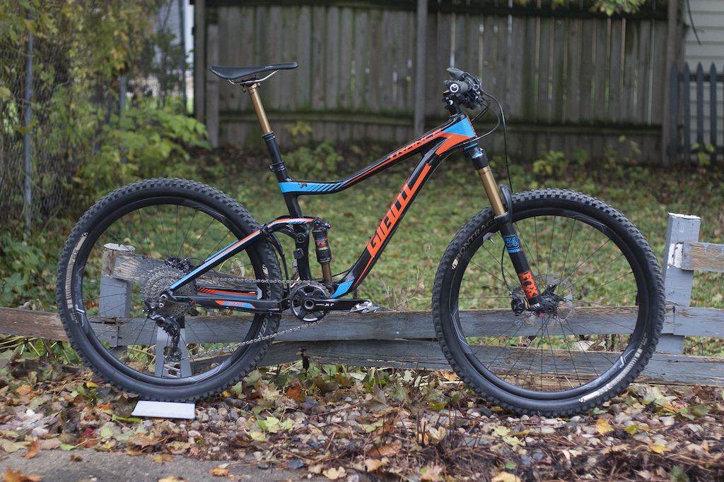 2016 Giant Trance Adv 1 with Fox Factory Transfer