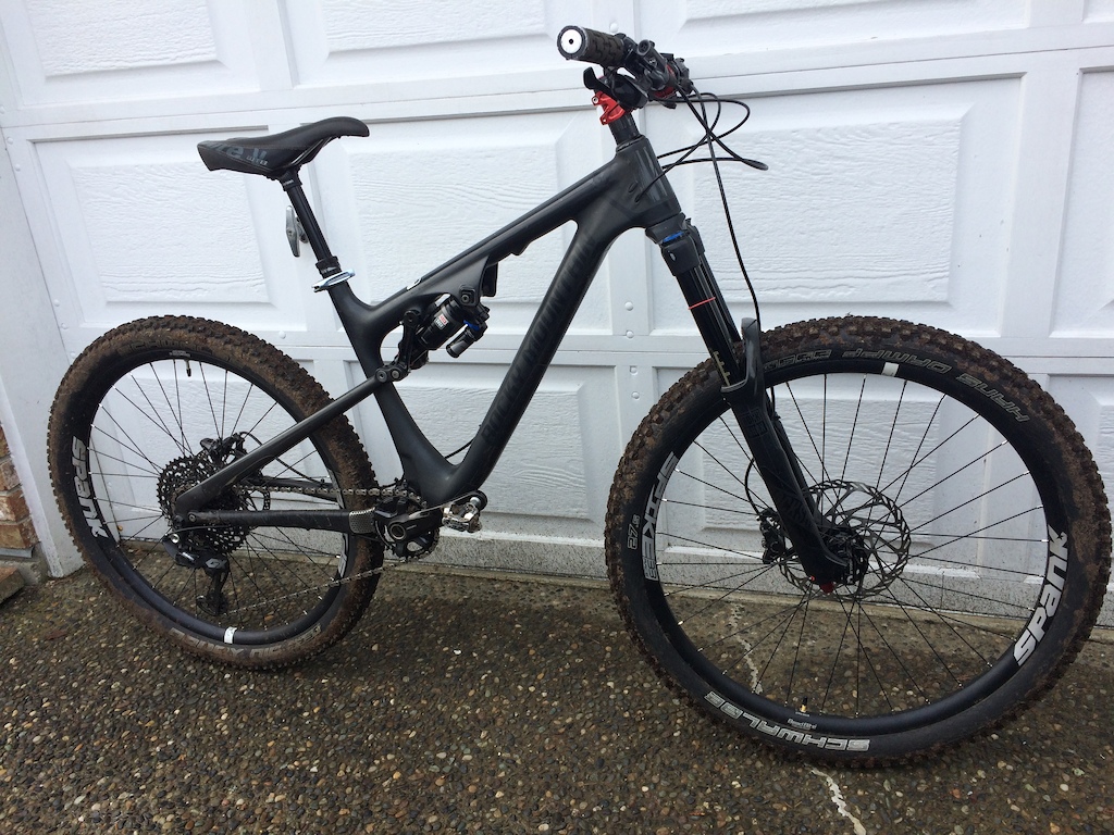 2013 Rocky Mountain Altitude 799msl, Pike 160 dual pos fork, XT brakes 180 and 203, Spank 33 wheels, Sram GX eagle 10-50T drive, 12 spd shift with xt cranks, 30T wolf ring, E thirteen dropper post, I'm stay'n with the mechanicle post. Everything new except frame, Fork, pedals and handle bars. I couldn't convince the other half $6000.00 + taxes for new bike so I'm into this one for $2900 so she said, OK...thanks to Pink Bike classified!  This is my 1st true 27.5 and I love it! she hops, jumps, climbs (not as well as my Element) but the element doesn't hop or jump as well as the Altitude. She sure spanks the Remedy in every way and it's lighter 29lb build vs the Remedy at 30lb. Even the Element rode better then the Remedy. I haven't rode the Trek since 2012, it's been cannibalized with the frame hanging from my garage ceiling. Haven't officially gotten rid of yet that's why she still in "My Bikes" category. Any body want a lo hrs Remedy alloy frame? Cheap...