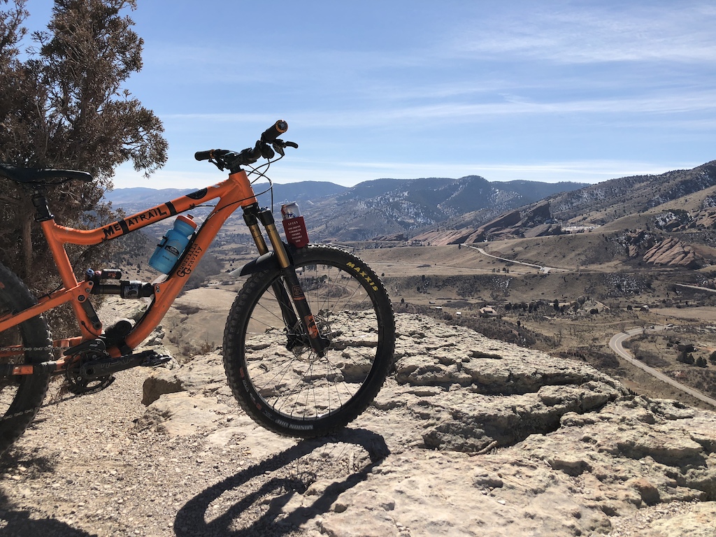March 2018 had a Wednesday off so I rode Dakota Ridge