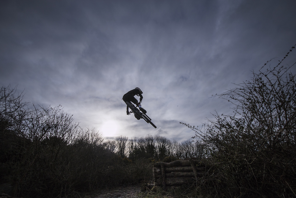 I was about to pack up and go home...until young Toby Peters turns up on his santa cruz Nomad, then preceeds to jump everything in sight. So again wanting to shoot wide I started capturing the scene at 10mm. As light fell i managed to nail this shot, dark and moody.