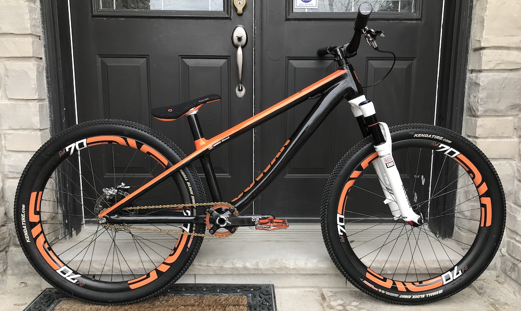 My new setup! Cowan Carbon DJ bike with Rockshox Pike DJ