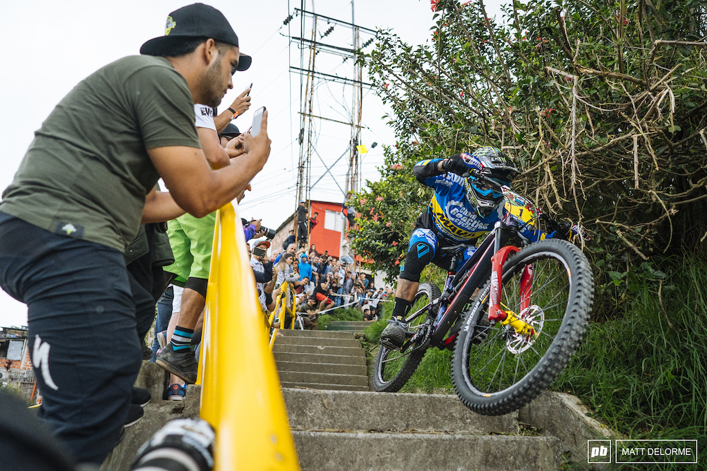 Sam Hill  eyes at nearly bar level on the urban stage.