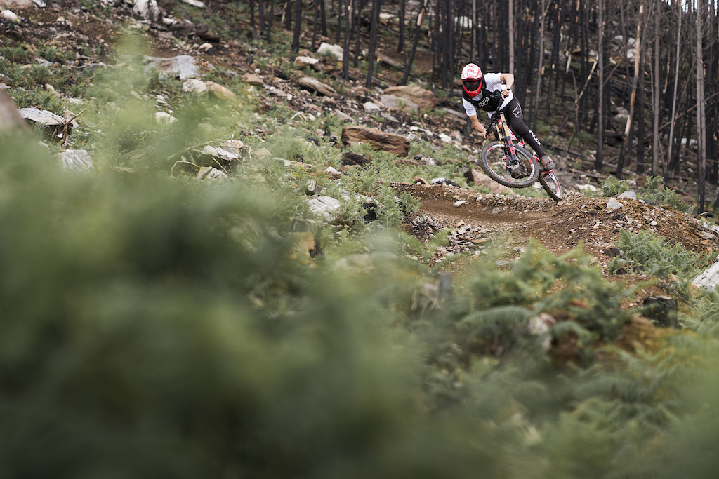 Josh absolutely railing the corners in Ponte de Lima. Photo: Duncan Philpott