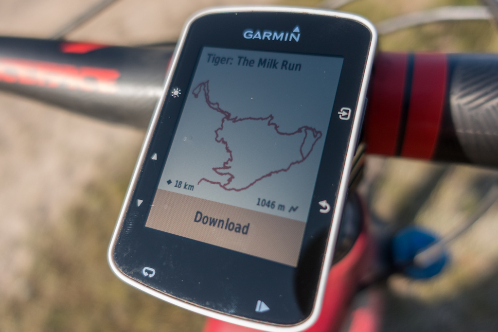 garmin edge 520 plus trailforks