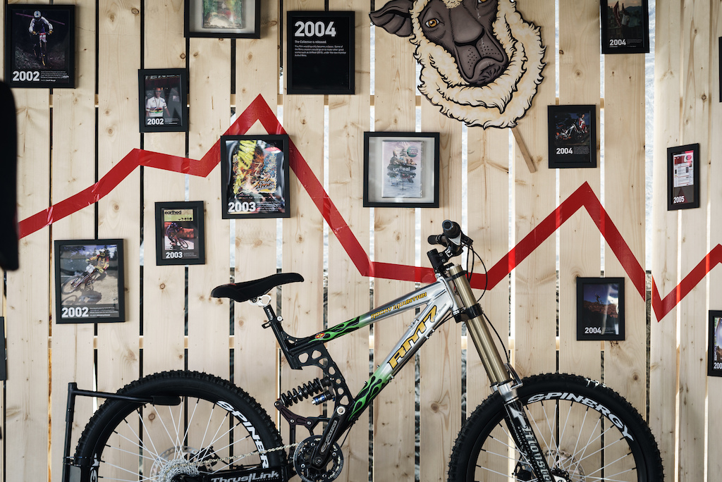 Pinkbike's 20th anniversary booth. Sea Otter 2018.