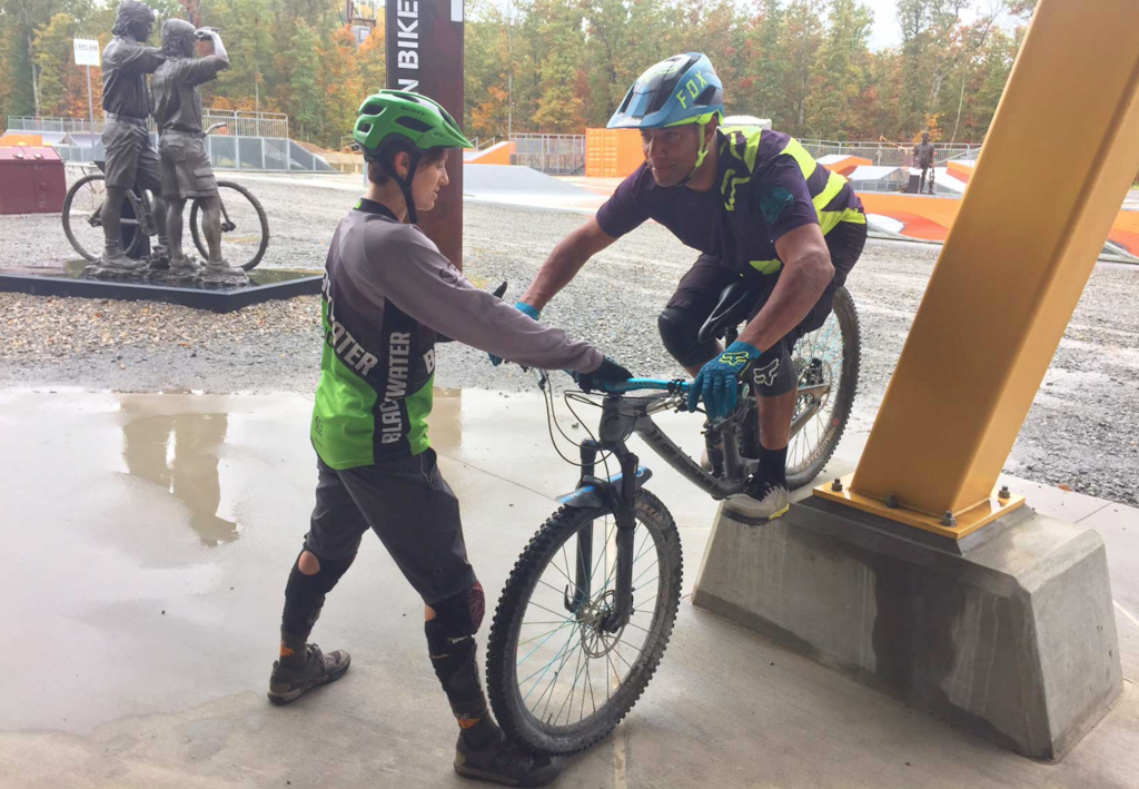Photo taken during a Level 1 Bike Instructors Certification Program