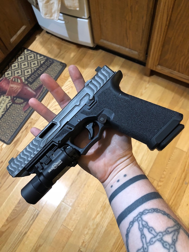 90% finished Glock 34 project.
