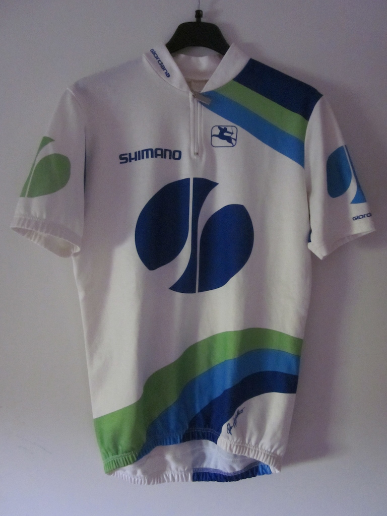 Shimano jersey from the old days - front