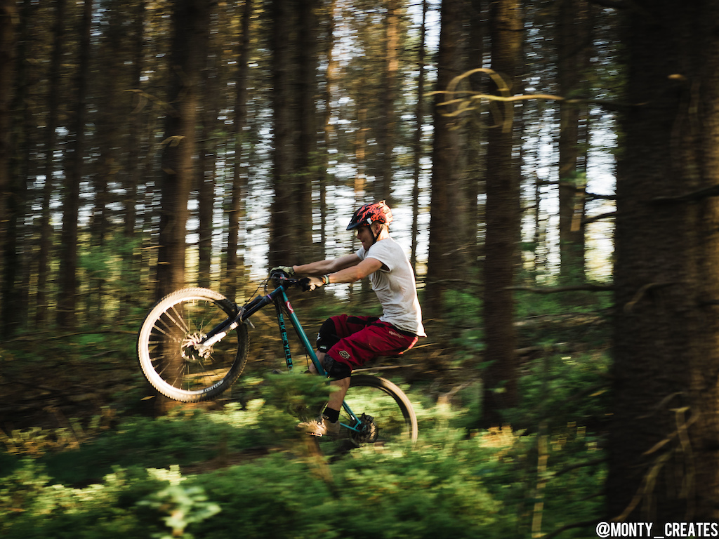 Impromptu post Steel City DH shoot on DH3 with Josh and Alex from Sick Bicycles and Matt Jewitt