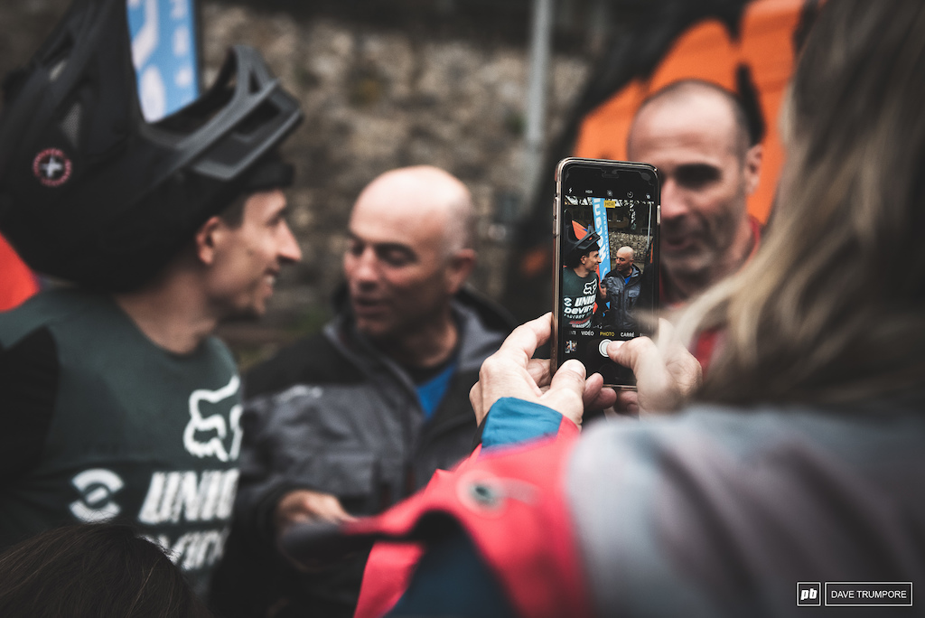 The French riders always get the most attention from the fans when racing at home.