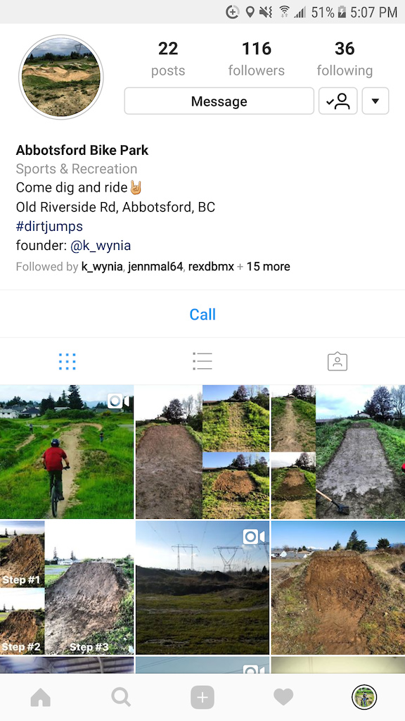 Check out or Instagram page @abbotsfordbikepark