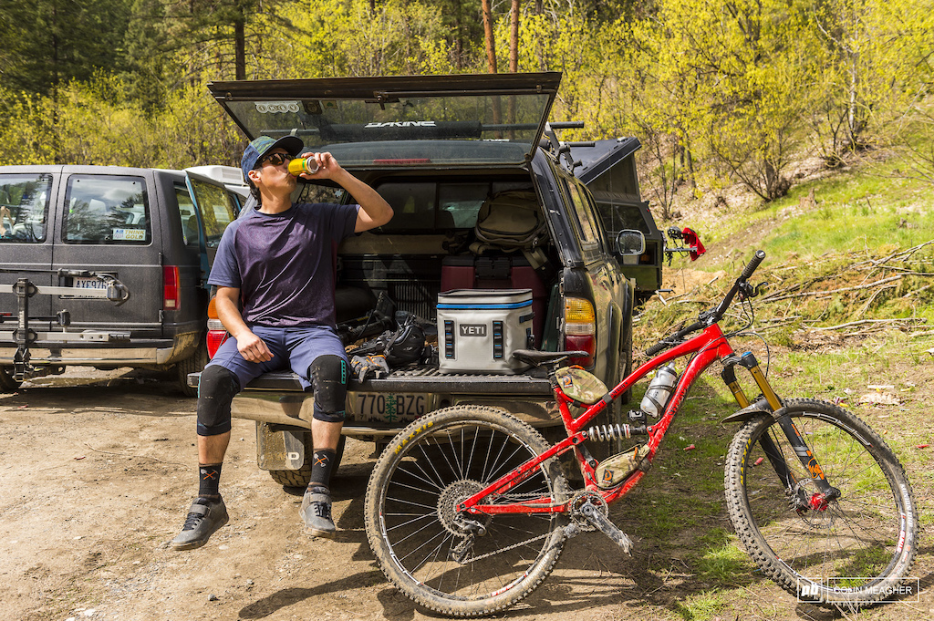 Jameson Florence riding trails in Leavenworth WA