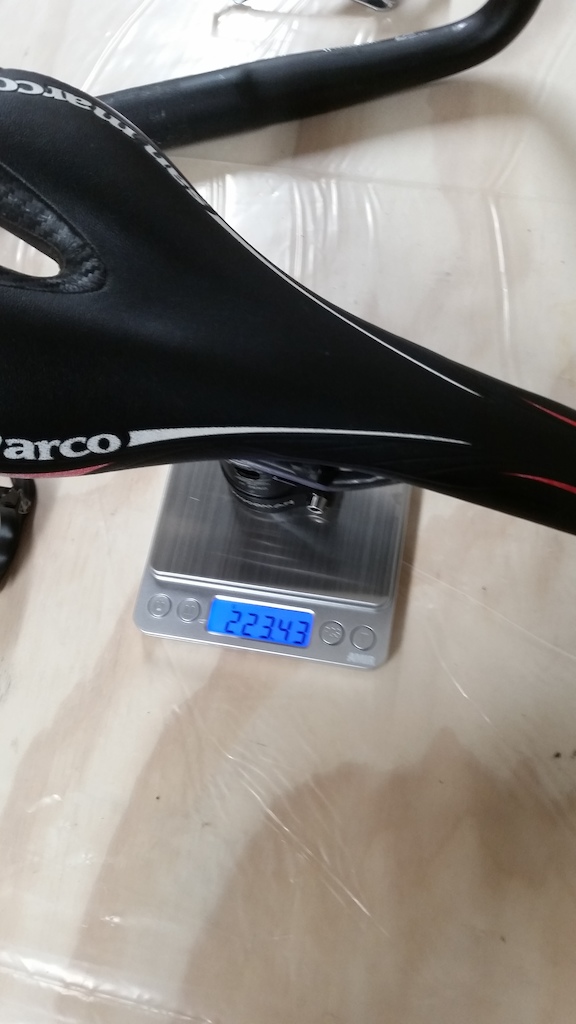 Selle San Marco Aspide Carbon and Woodman seat mast topper