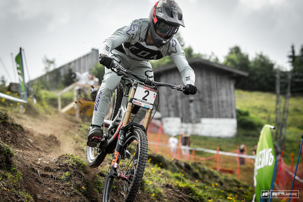 Loris Vergier snuck onto another podium this weekend in Leogang. At the rate he keeps racking up top 5 finishes it's one a matter of time until we see him climbing to the top step.