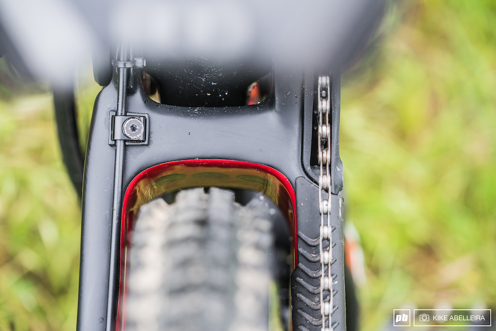 Norco Aurum HSP Review - smooth tire clearance