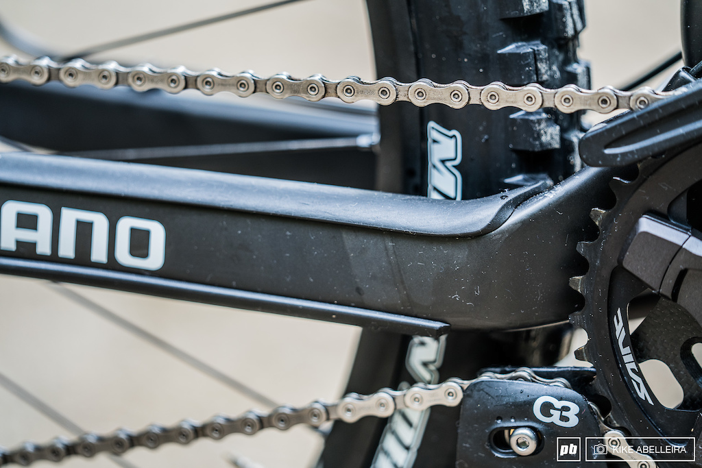Trek Session 9.9 Review - chainstay protection