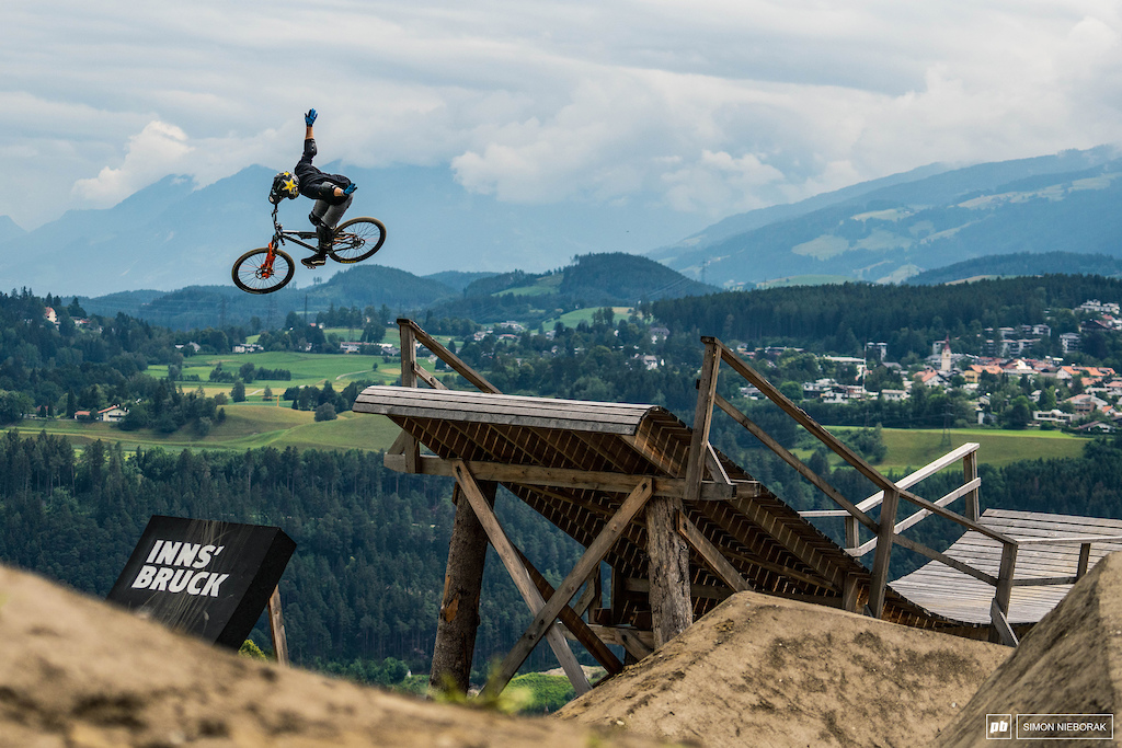 Ryan Nyquist was spinning like a mad man at the slopestyle finals. That 720 onto a whale-tail was simply insane.