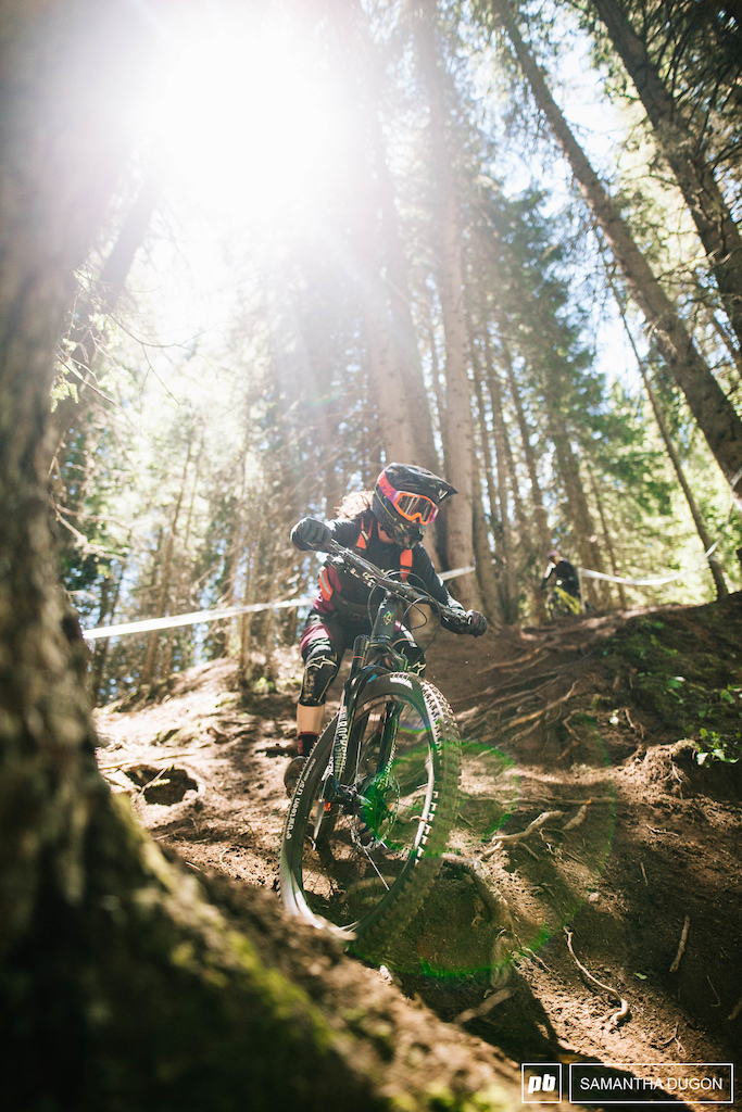 From mountain top ridges to deep, dark woods. Stage 2 would test everything a rider had.