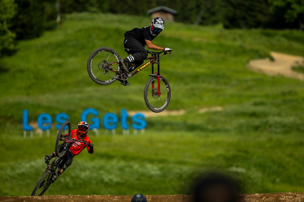 Video Bell Helmets Athletes at Crankworx Les Gets Pinkbike