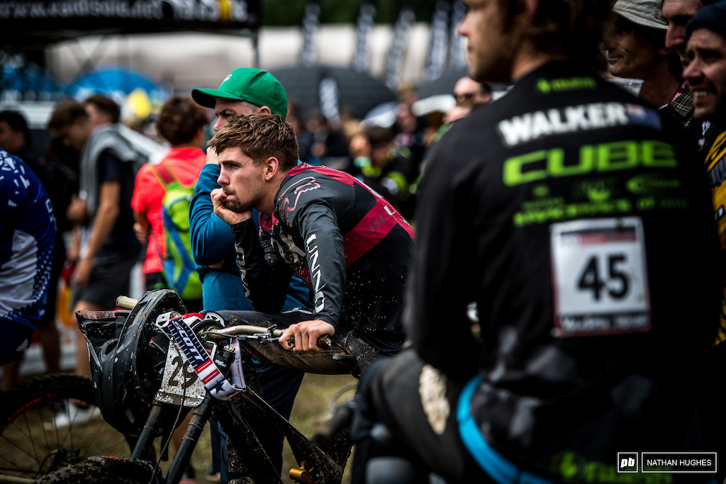 Taylor Vernon on the anxious wait to see if he made the cut after a survival run in the mud.