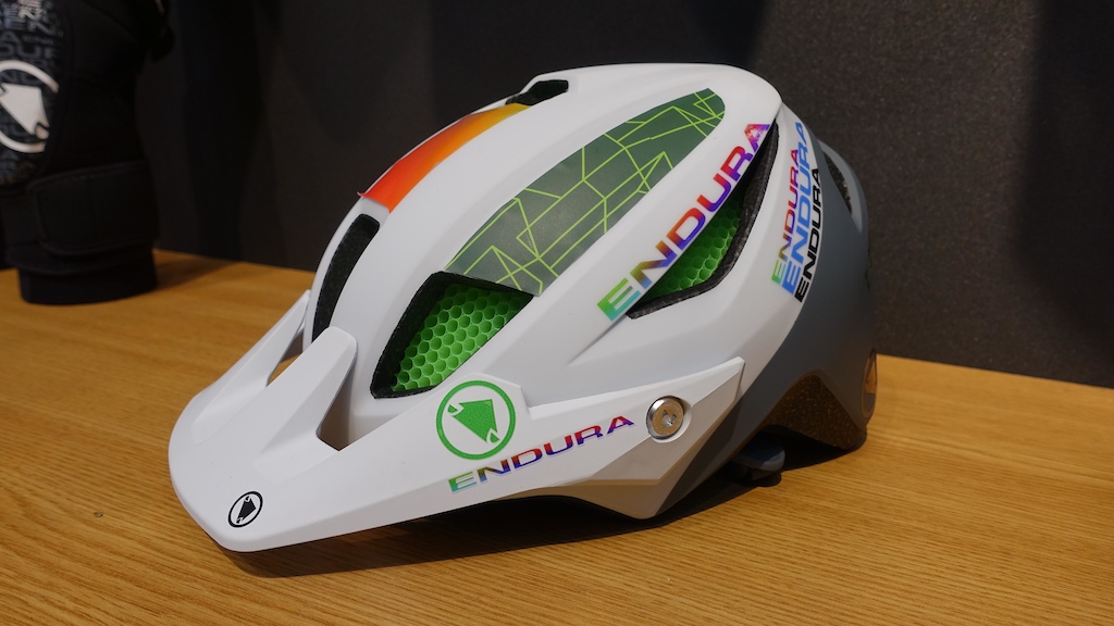 This is Endura's prototype MT500 kid's helmet that'll retail for £75.