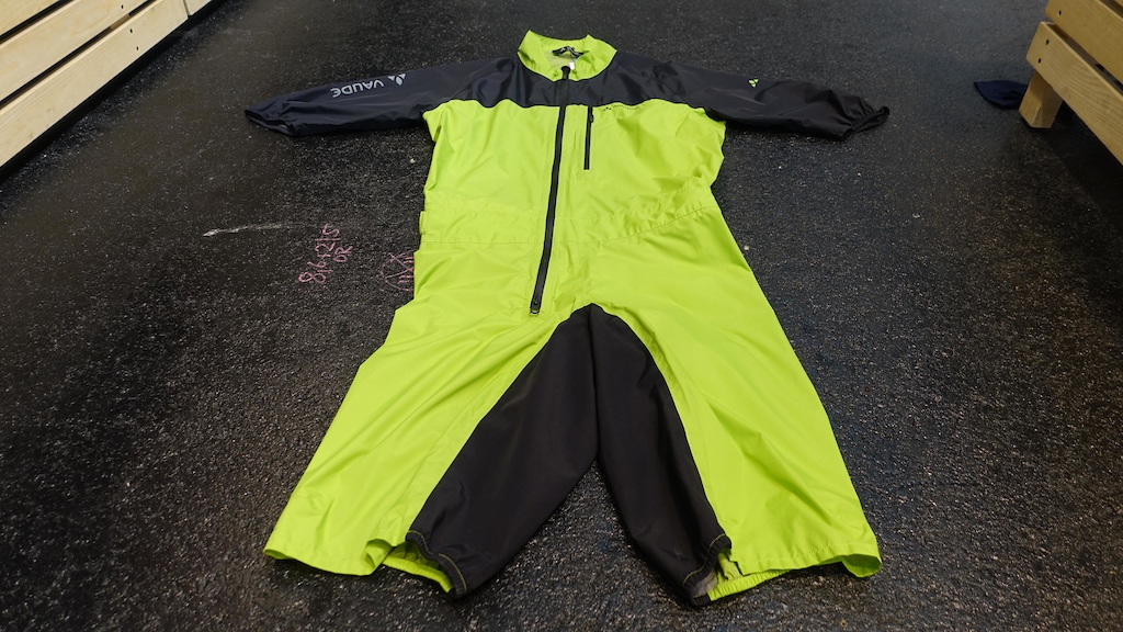 The Rain Suite is Vaude's take on the all-in-one. This one retails for €200.