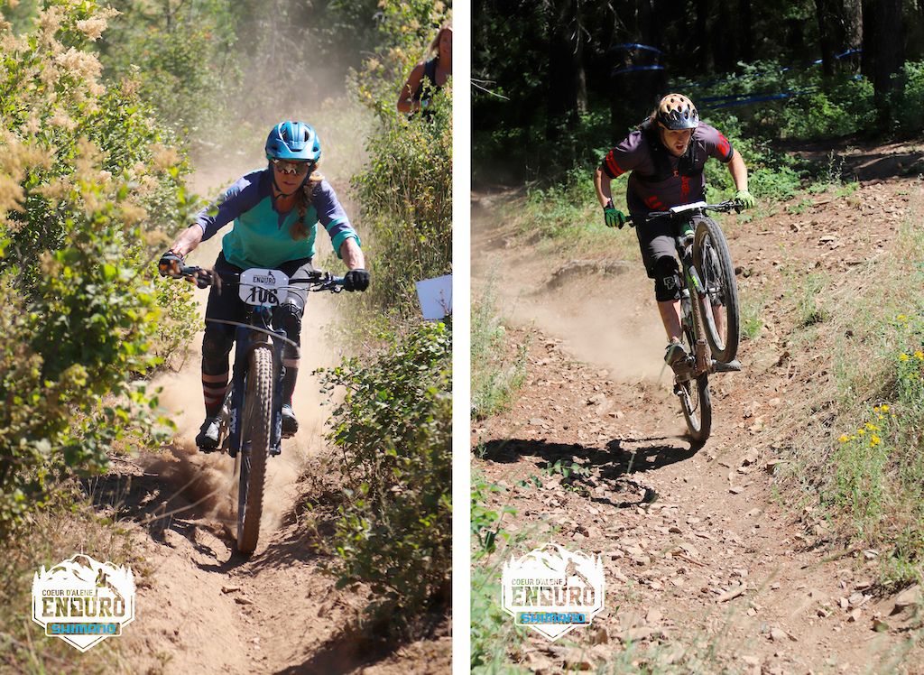Ingrid Larouche and Anthony Tutor ride fast and take chances on Stage 5. Photos: Justin Miller