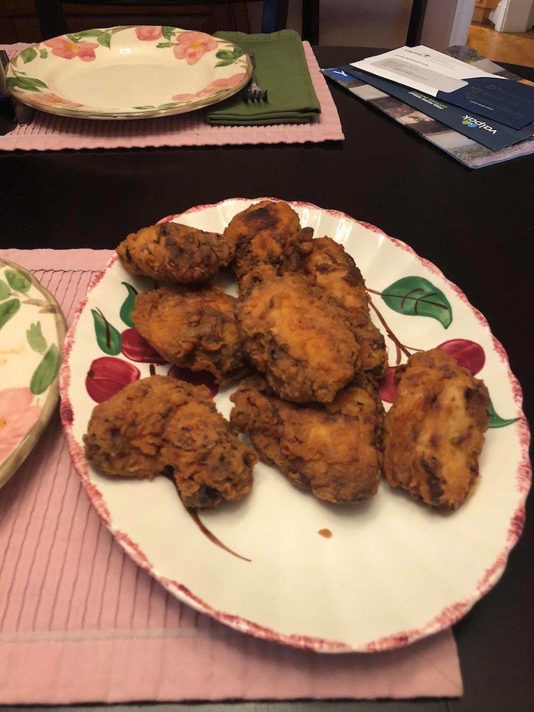 Home made fried chicken