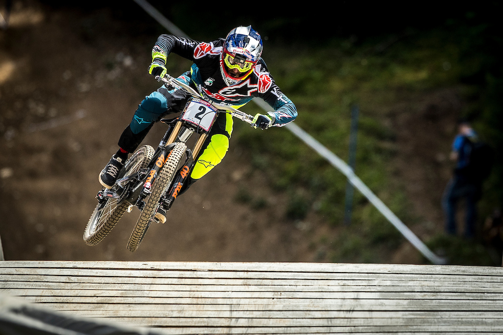 During the Lenzerheide UCI MTB World Cup stop in Switzerland.

Photo by Sven Martin