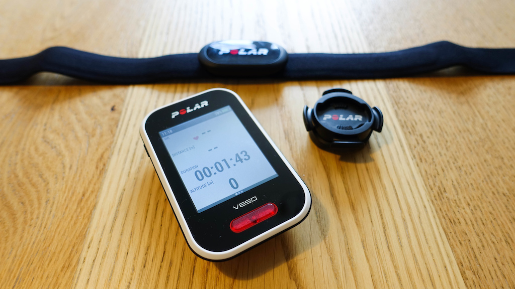 Polar V650 with H10 heart rate monitor
