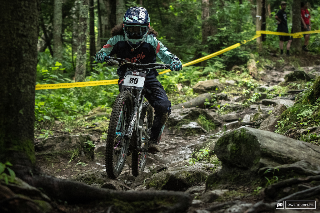 Samantha Soriano won US National champs on a mountain with similar terrain in West Virginia just two weeks ago, and she should be a favorite once again in Vermont.