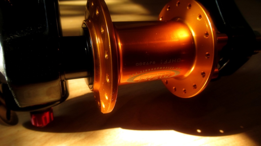 Golden hub
Cold forged then machined