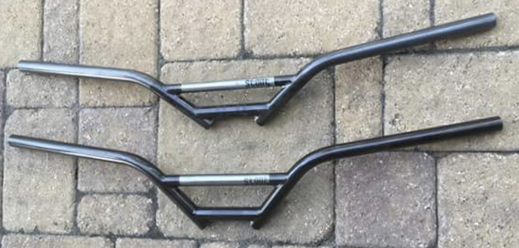 low rise bmx handlebars