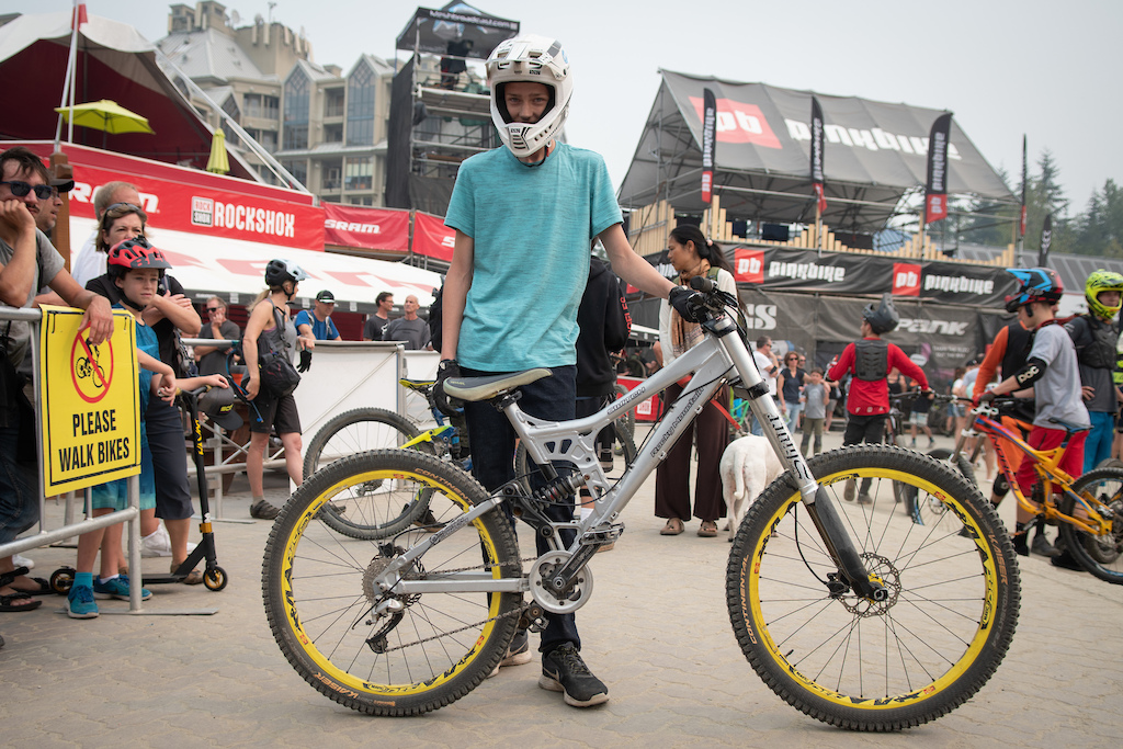 Got this taken by pinkbike because my bike was so old.